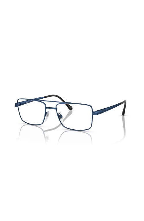 Sferoflex 58mm Square Optical Glasses In Blue