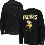 G-III 4HER BY CARL BANKS Women's G-III 4Her by Carl Banks Black Minnesota Vikings Comfy Cord Pullover Sweatshirt