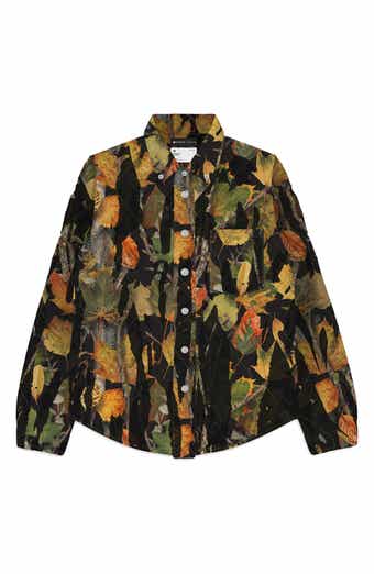 PURPLE BRAND Quilted Long Sleeve Button-Down Shirt