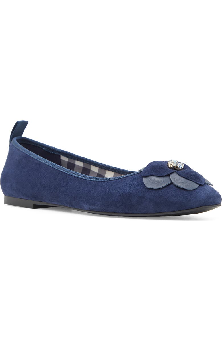 Draper James Rosemary Flat, Main, color, Navy