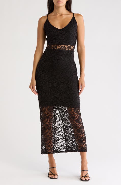 Lace Midi Dress