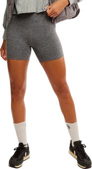 Free People FP Movement Never Better Heathered Bike Shorts