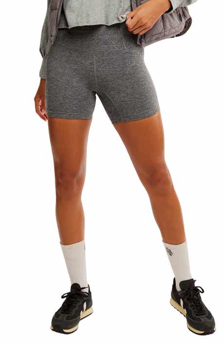 Free People FP Movement Never Better Heathered Bike Shorts