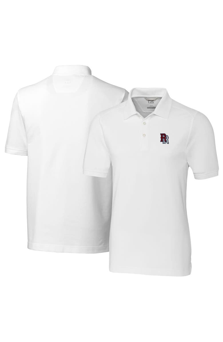 Cutter & Buck Men's Cutter & Buck White Round Rock Express Big & Tall DryTec Advantage Tri-Blend Pique Polo, Main, color, 