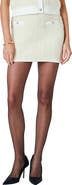 Endless Rose Textured Knit Miniskirt