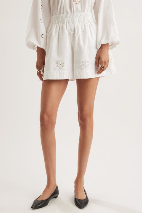 Antibes Eyelet Short