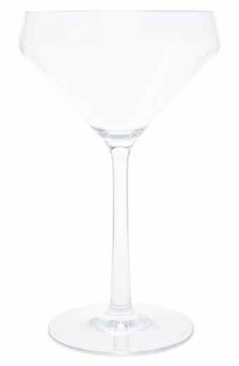 Sole Shatter Resistant 6-Piece Set Martini Glasses
