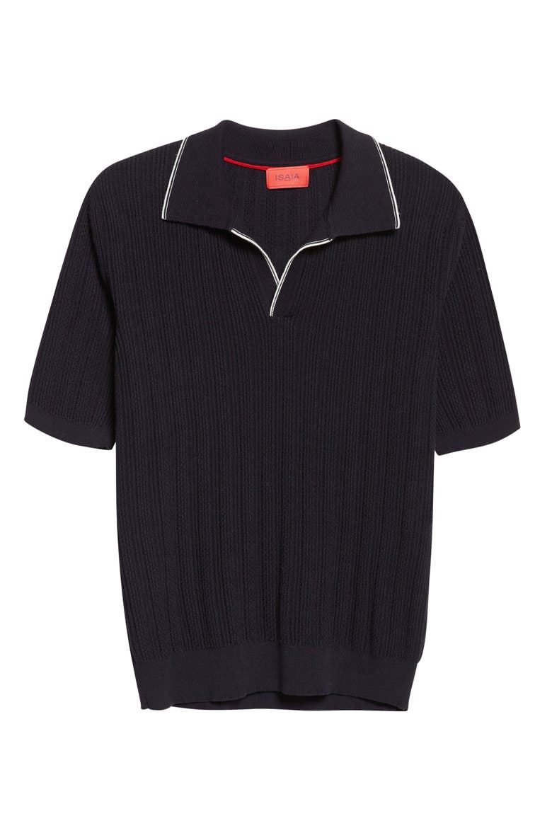 Johnny Collar Polo, Alternate, color, DARK BLUE