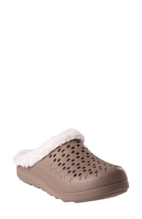 Fusion Vitality Faux Fur Lined Clog (Women)
