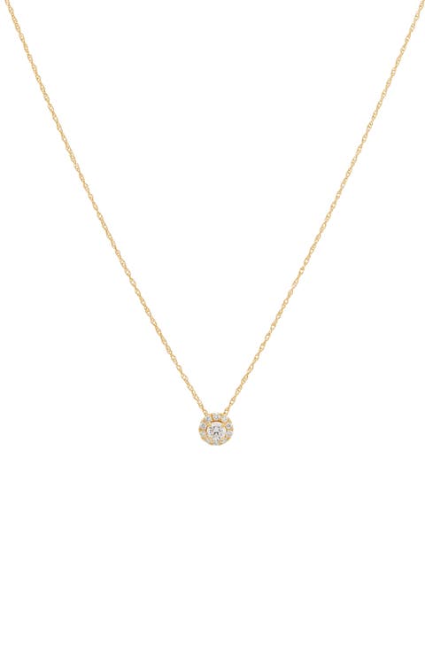 Lab-Grown Diamond Pendant Necklace