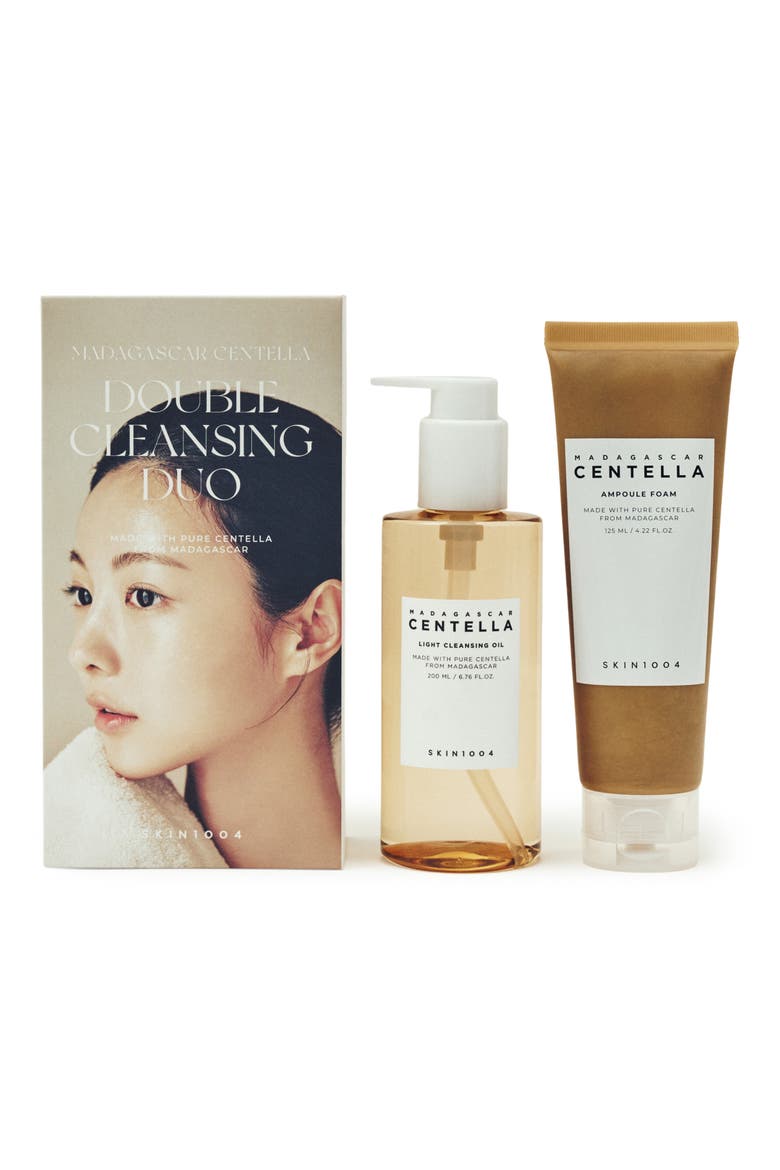 Madagascar Centella Double Cleansing Duo, Main, color, WHITE
