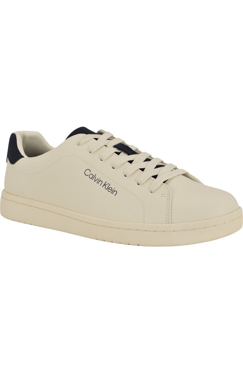 Calvin Klein Lano Sneaker, Main, color, Ivory