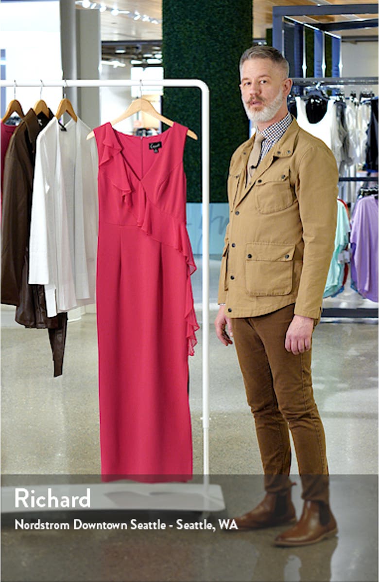 Cascade Ruffle Dress, sales video thumbnail