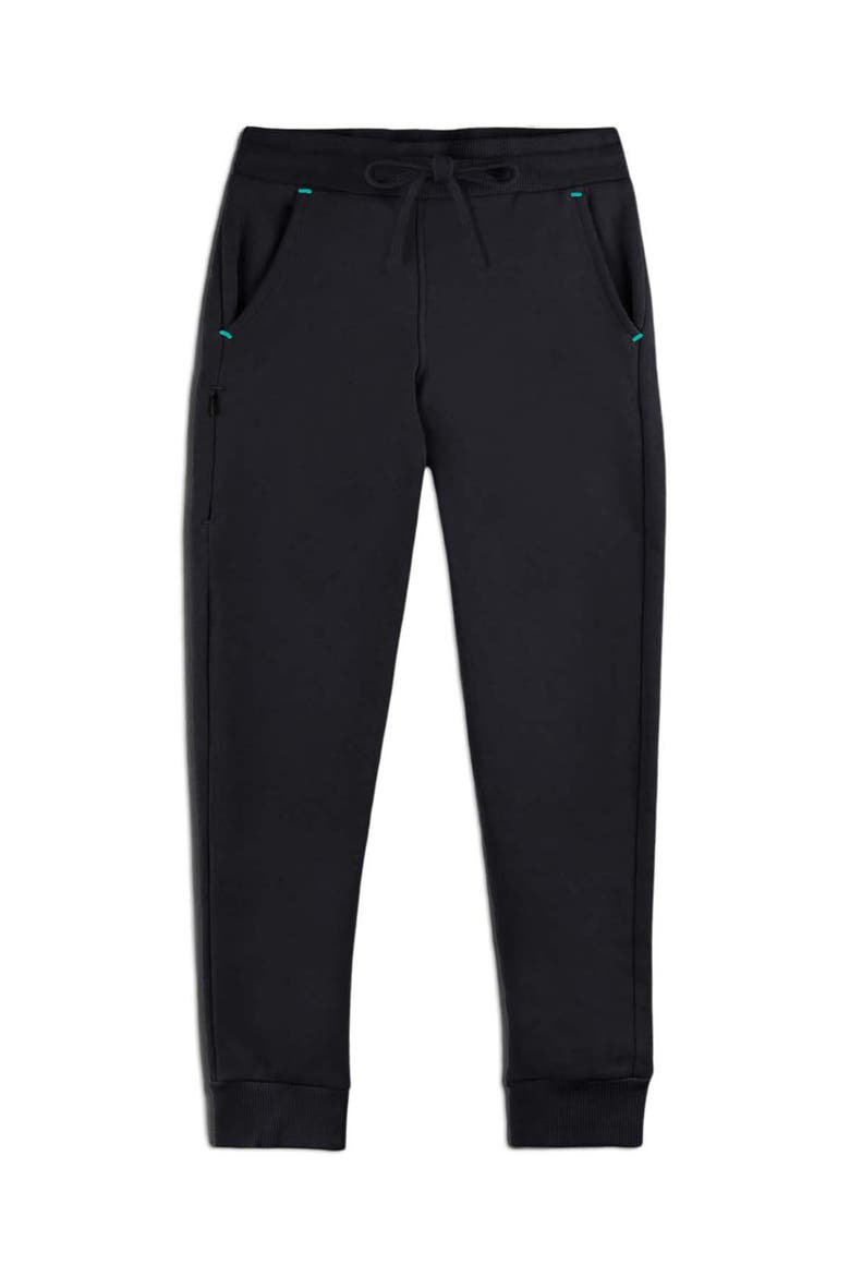 Organic Cotton Fleece Pocket Joggers, Main, color, Black