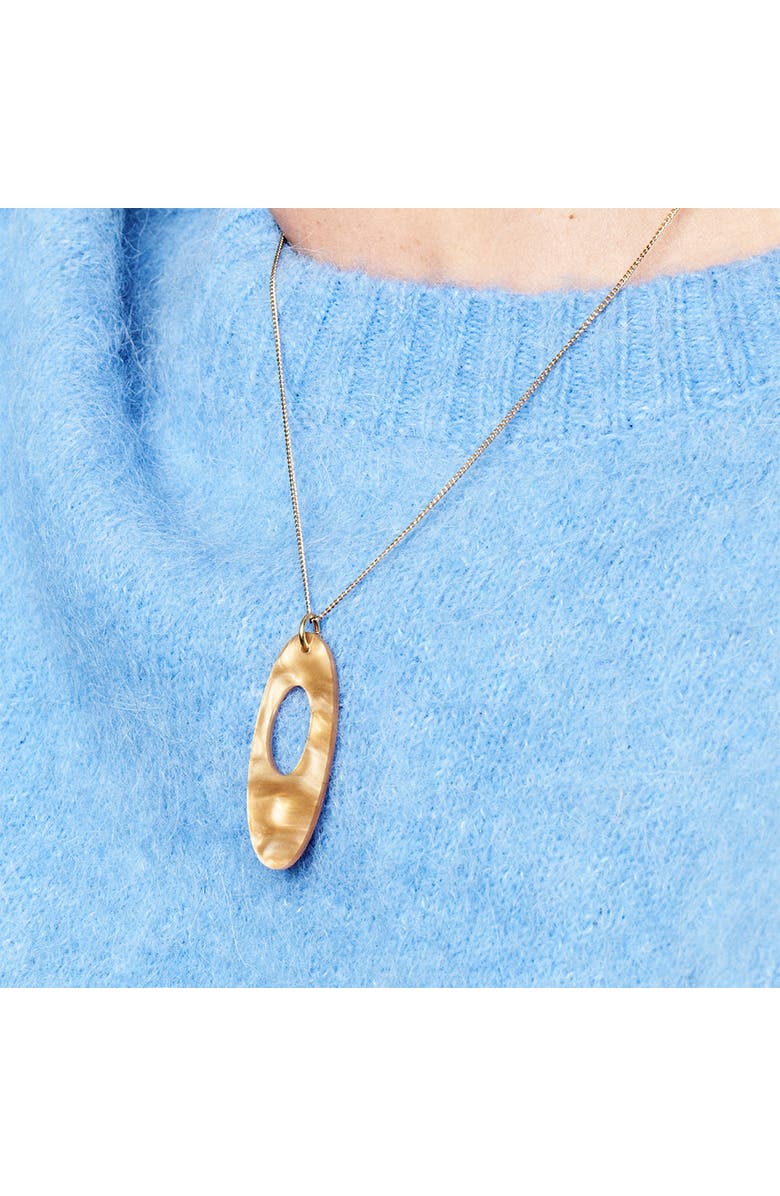 Toolally Hepworth Pendant - Caramel Swirl, Alternate, color, Caramel Swirl