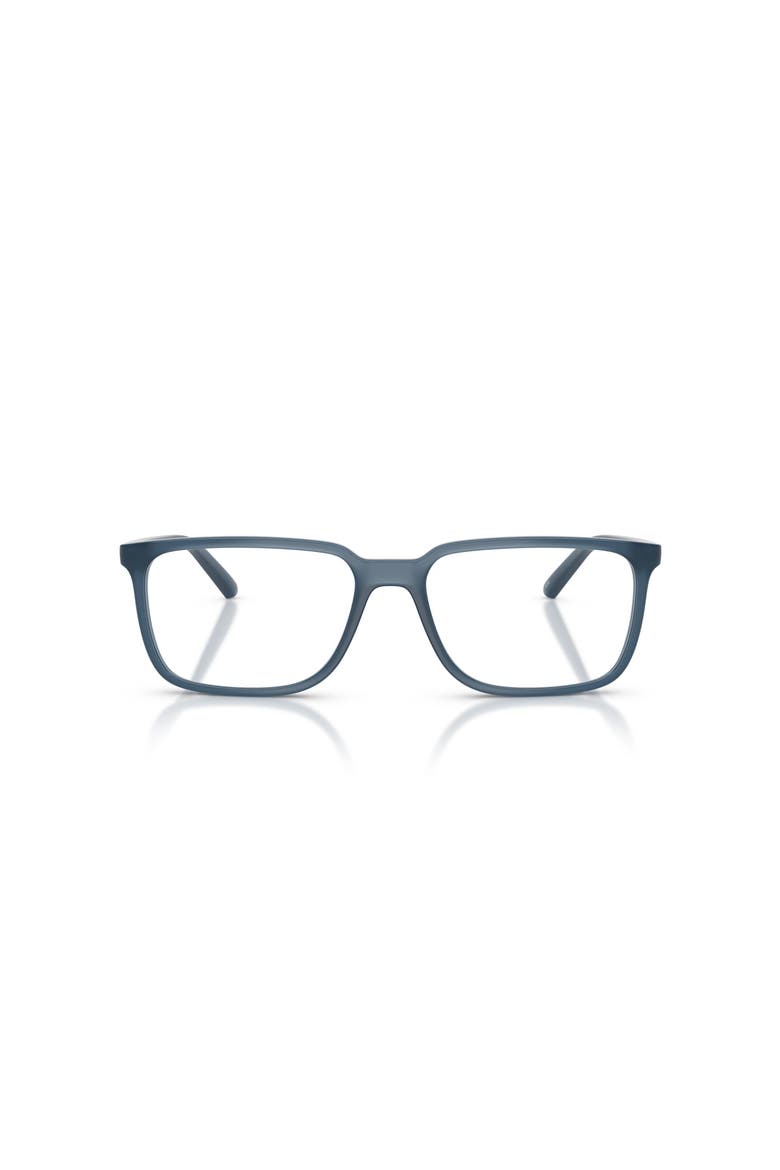 57mm Rectangle optical glasses, Alternate, color, Blue