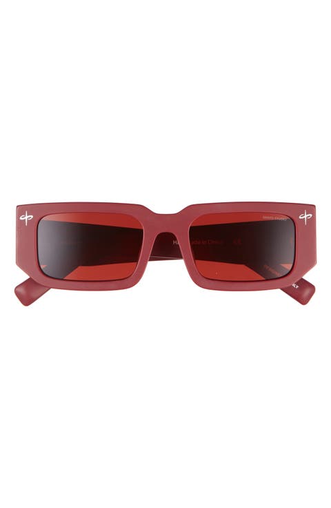Palermo Polarized Rectangular Sunglasses