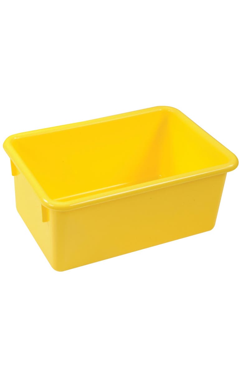 Kaplan Early Learning Company Yellow Colored Storage Bin - Set of 5, Alternate, color, Yellow