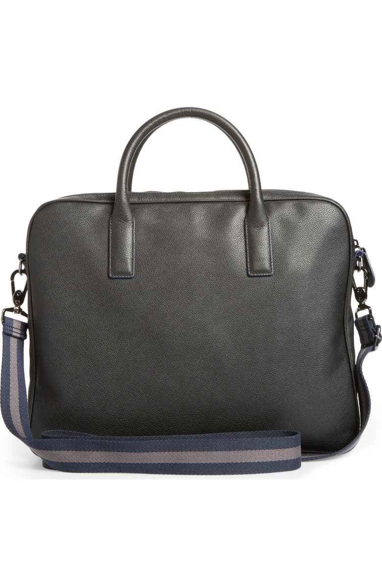 Ted Baker London Lowmee Leather Briefcase, Alternate, color,