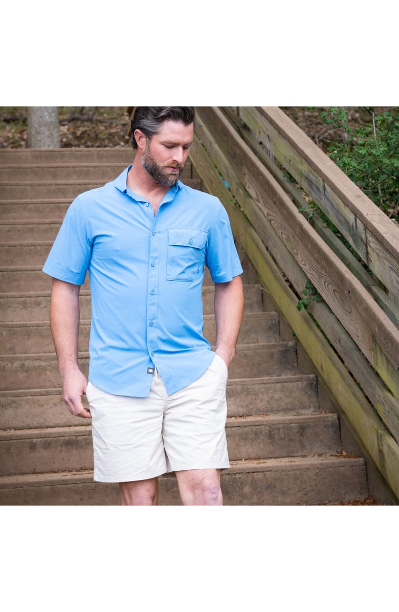 Mountain Khakis Stretch Poplin Deck Short, Alternate, color, Oatmeal