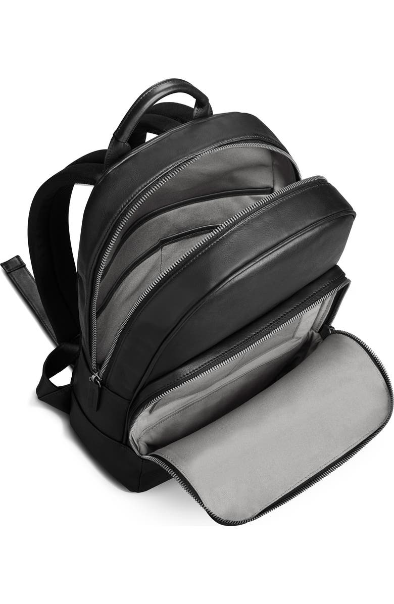 Shinola Fulton Leather Backpack, Alternate, color,