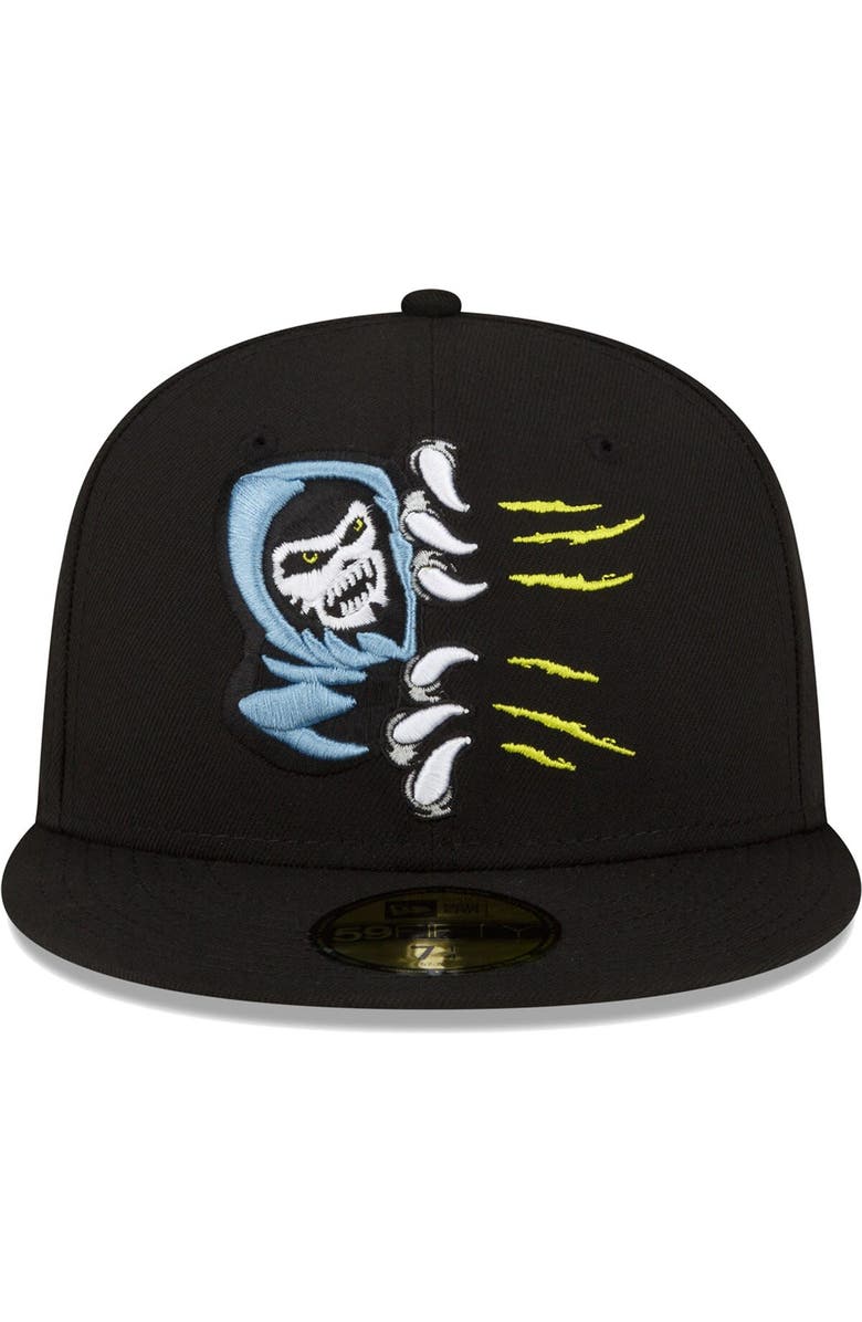 New Era Men's New Era Black Inland Empire 66ers Copa De La Diversion 59FIFTY Fitted Hat, Alternate, color, 
