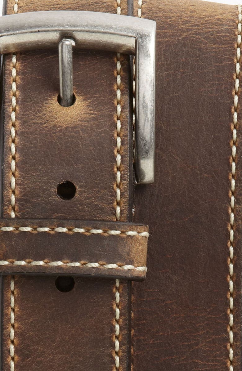 Allen Edmonds 'Cottonwood' Leather Belt, Alternate, color, 