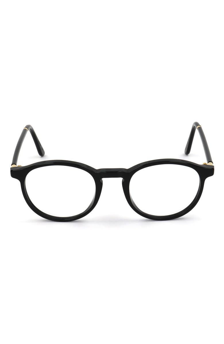 SUPER by RETROSUPERFUTURE<sup>®</sup> 54mm Round Reading Glasses, Main, color, Black