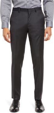 BOSS Genius Slim Fit Wool Suit Pants
