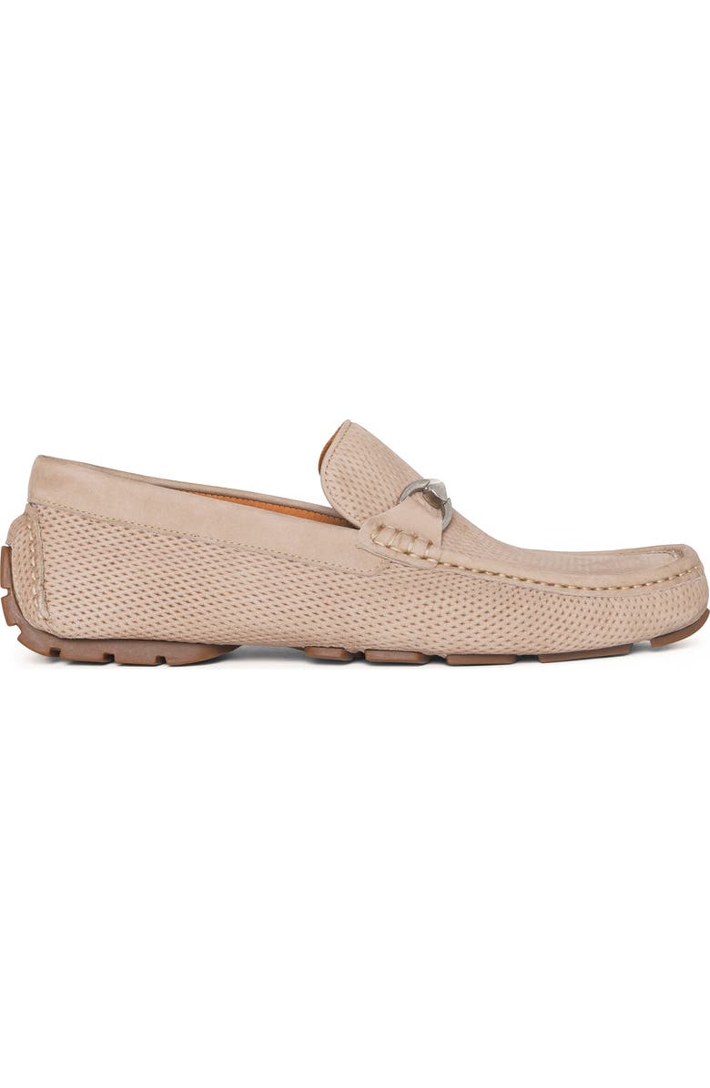 Donald Pliner Textured Horsebit Loafer, Alternate, color, Sand