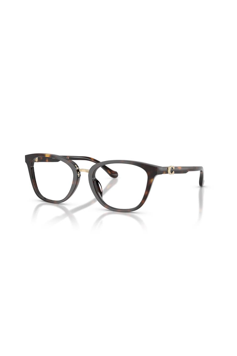 50mm Square optical glasses, Main, color, Tortoise