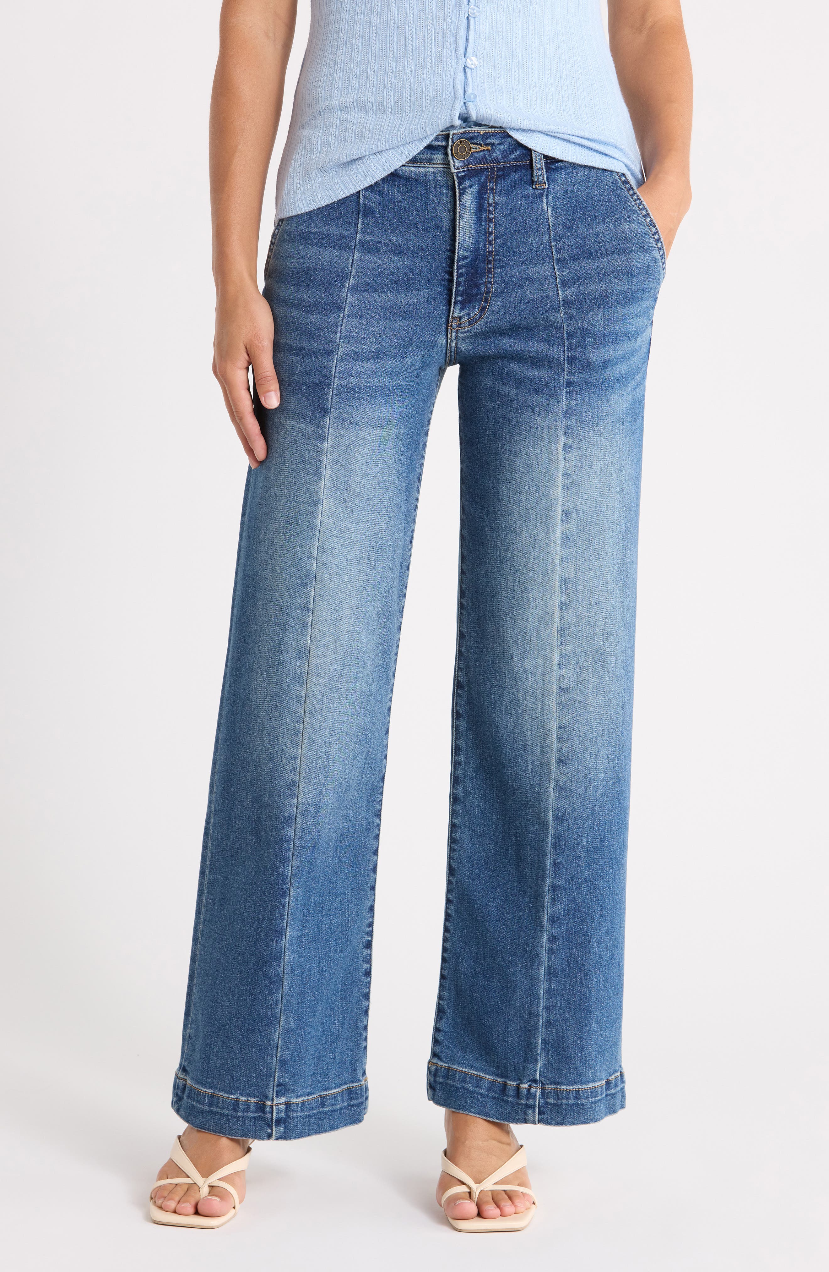 Jo High Waist Straight Leg Jeans