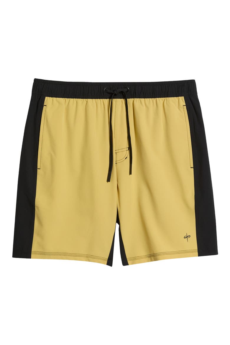 Tempo Wordmark Performance Shorts, Alternate, color, GOLD