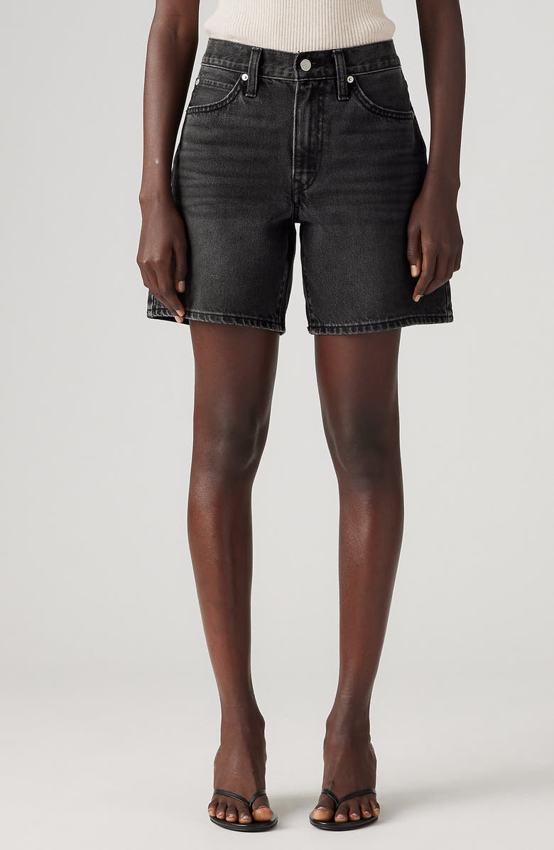 Levi's<sup>®</sup> 94 Baggy Mid Thigh Denim Shorts, Main, color,