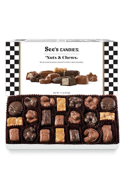 Nuts & Chews Chocolate Box