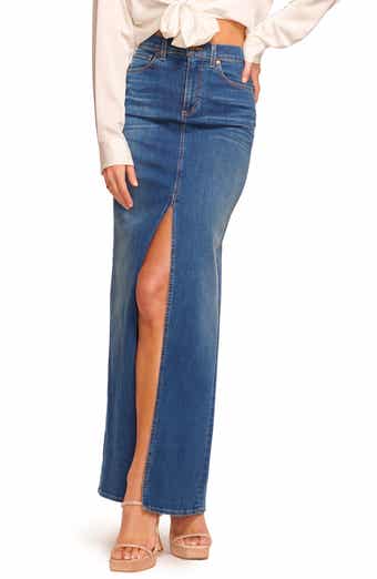 Madalyn Denim Maxi Skirt