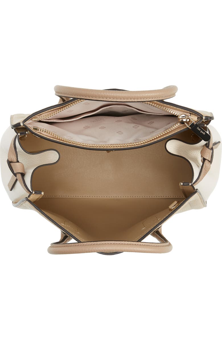 Kate Spade New York knott colorblock leather satchel, Alternate, color,