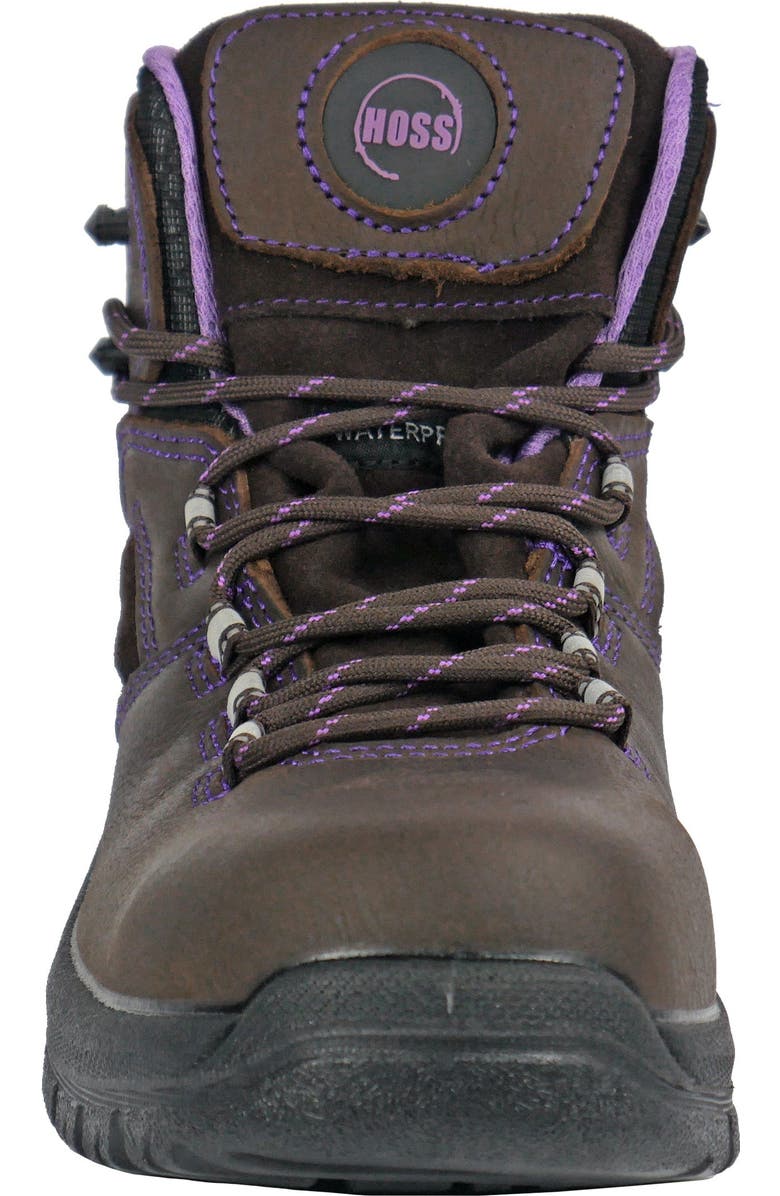 Hoss Boot Company HOSS Lacy Womens Composite Toe EH Work Boot, Alternate, color, Brown