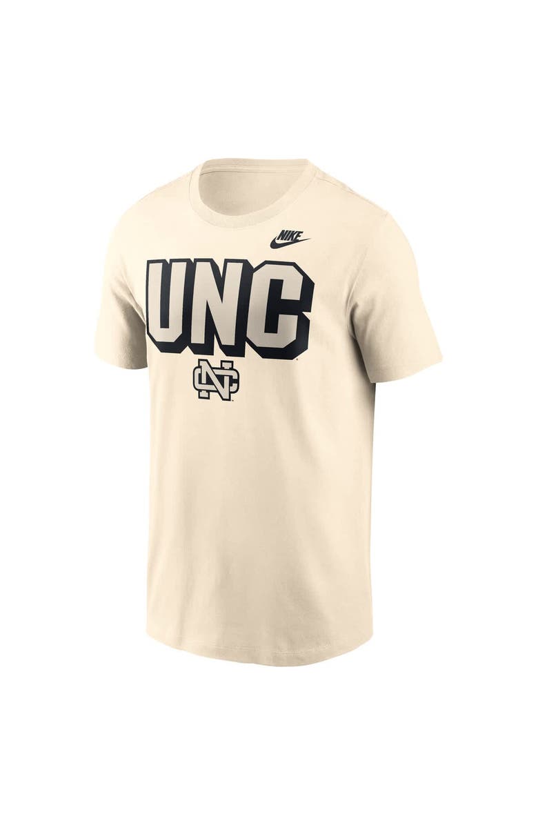 Nike Men's Nike Natural North Carolina Tar Heels Bold Fashion T-Shirt, Alternate, color, Natural