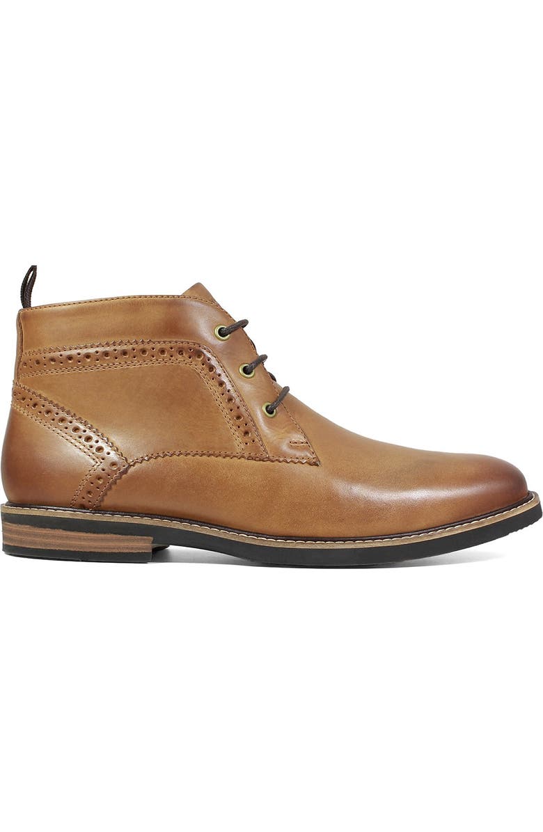 NUNN BUSH Ozark Leather Plain Toe Chukka Boot - Wide Width Available, Alternate, color,