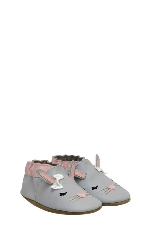 Robeez ® Evie Crib Shoe In Gray