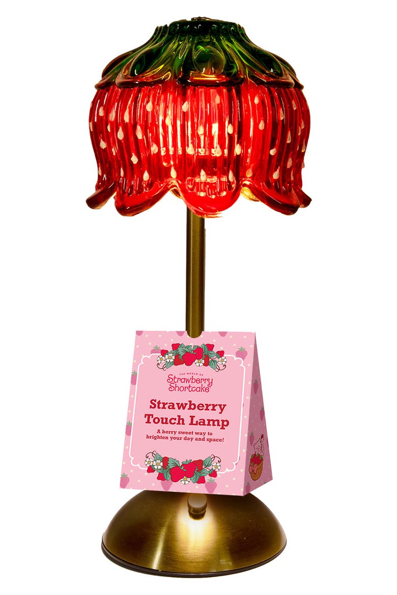 Strawberry Shortcake Touch Lamp, Alternate, color, RED GOLD