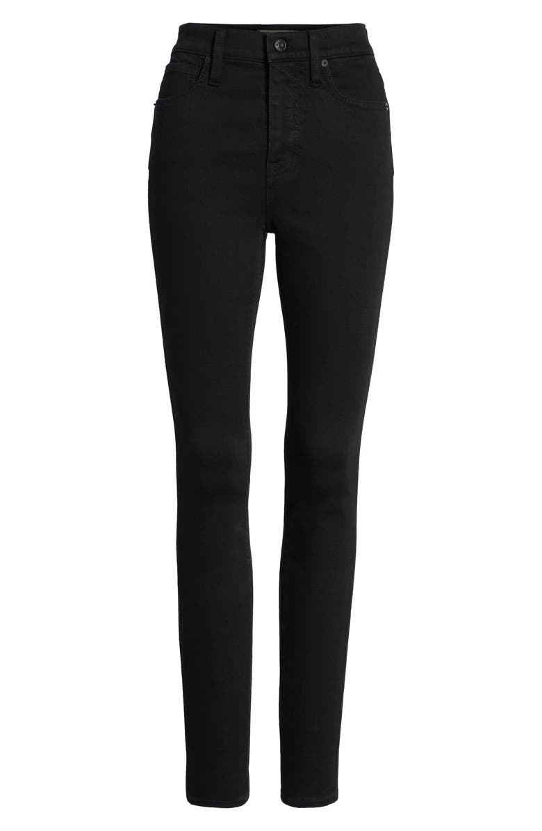 Madewell 10-Inch High Waist Skinny Jeans, Alternate, color,