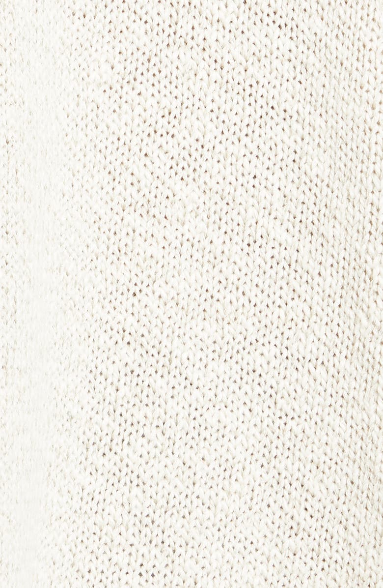 Jenni Kayne Cotton & Linen Crewneck Boyfriend Sweater, Alternate, color,