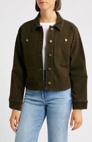 Wit & Wisdom Corduroy Collar Denim Jacket