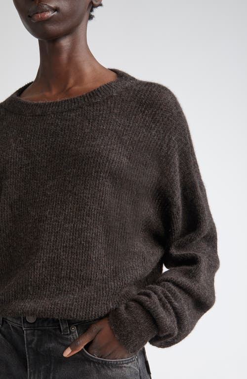 Haikure Marwa Cutout Alpaca Blend Rib Sweater In Gray