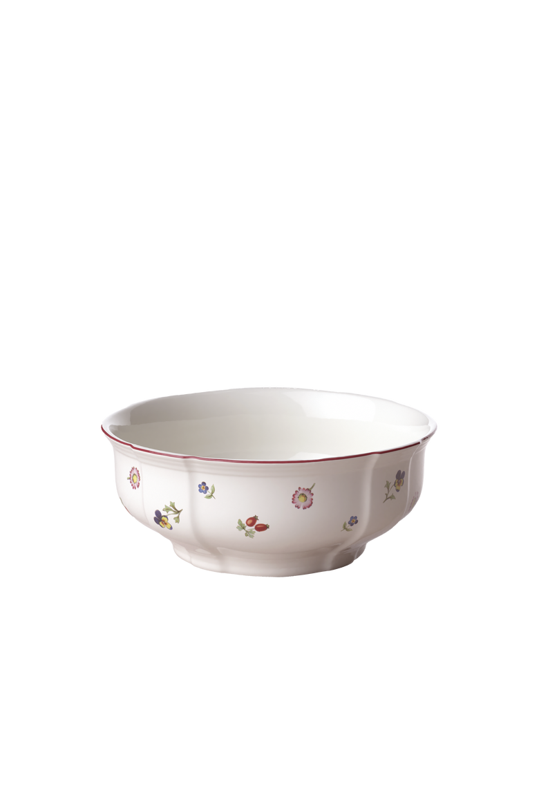Petite Fleur Round Vegetable Bowl, Main, color, none