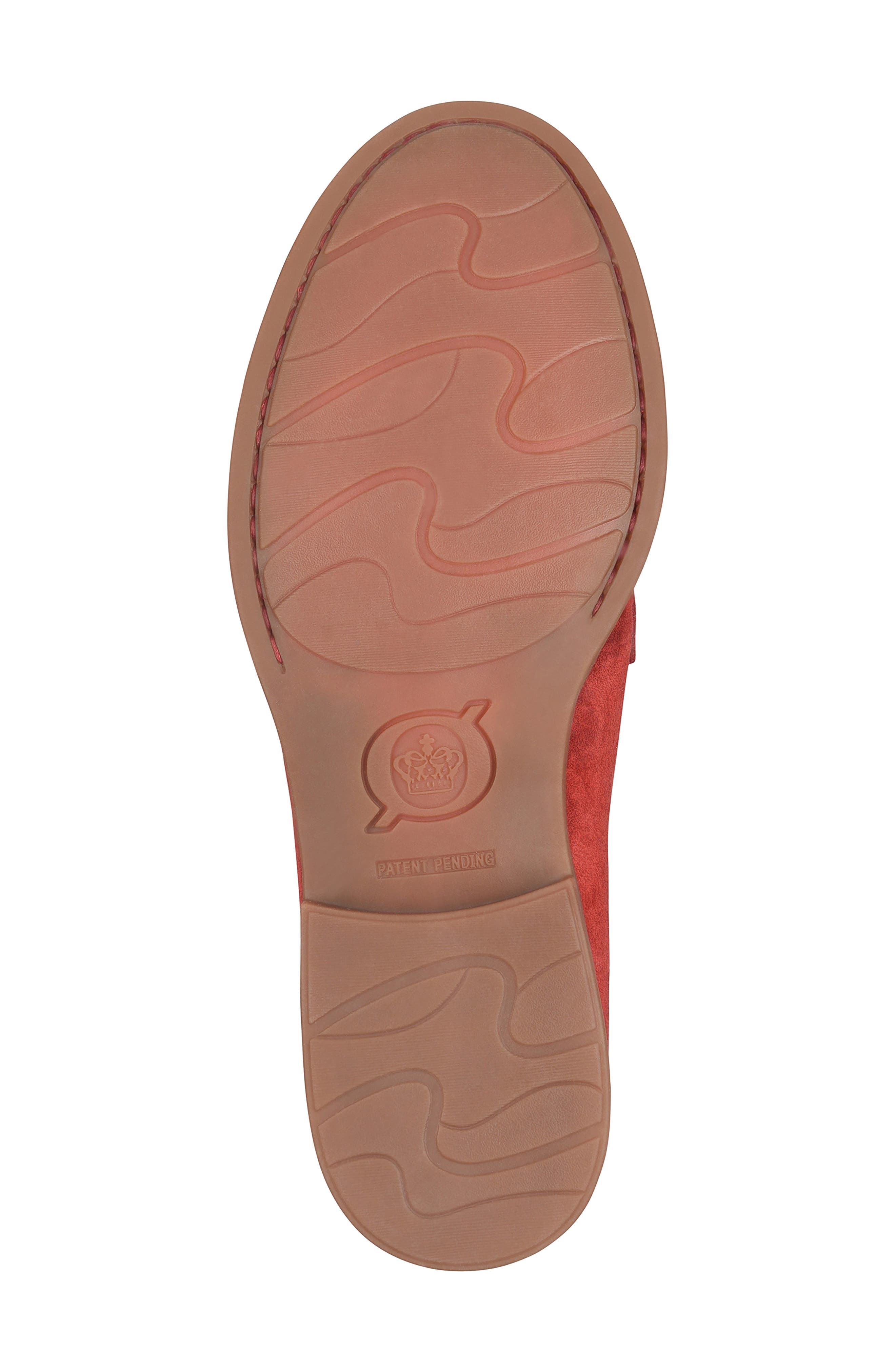 Marlina Loafer, Alternate, color, RED SUEDE