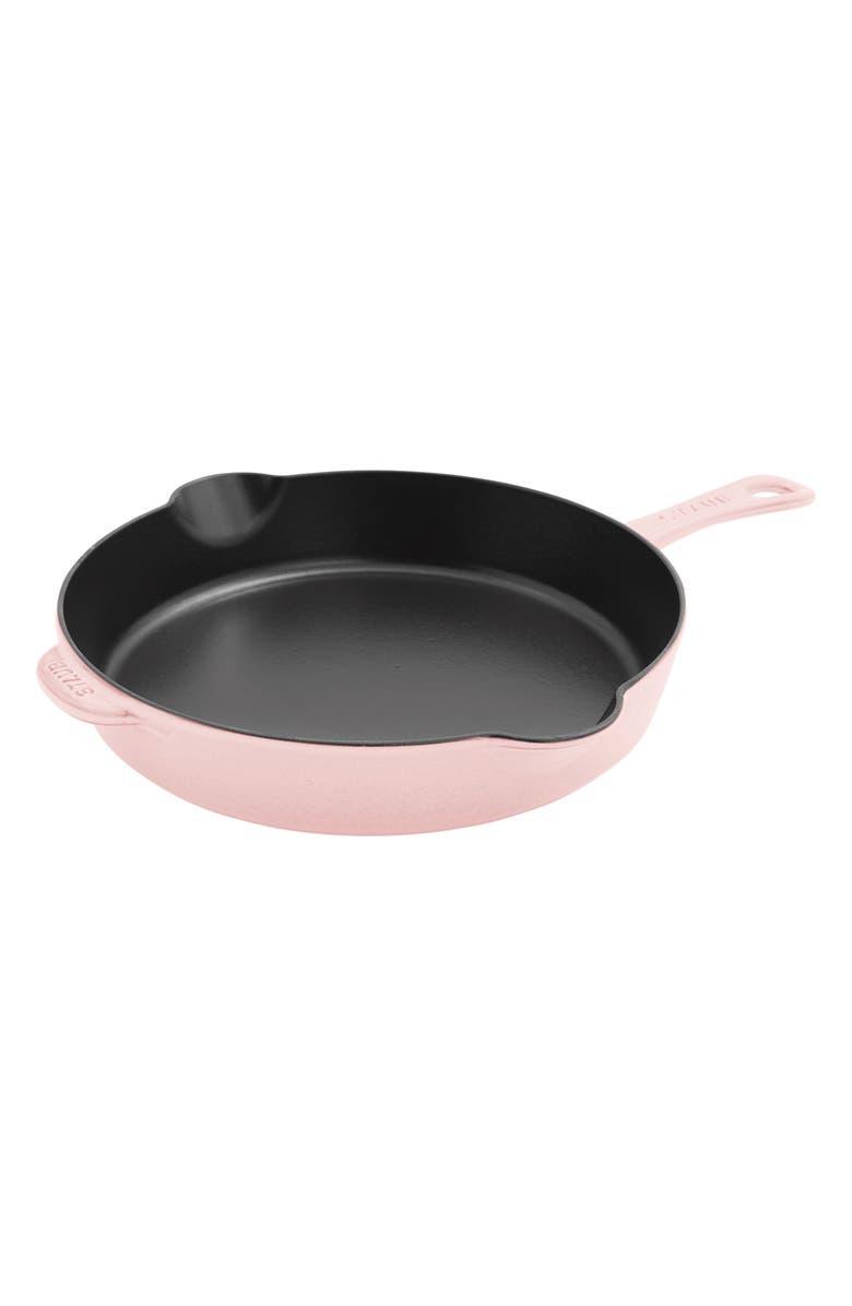 Staub 11-Inch Enameled Cast Iron Traditional Skillet, Main, color,