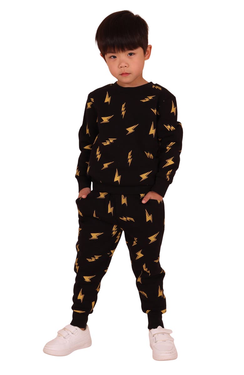 dot australia Kids' Thunder Sweatpants, Alternate, color, Black